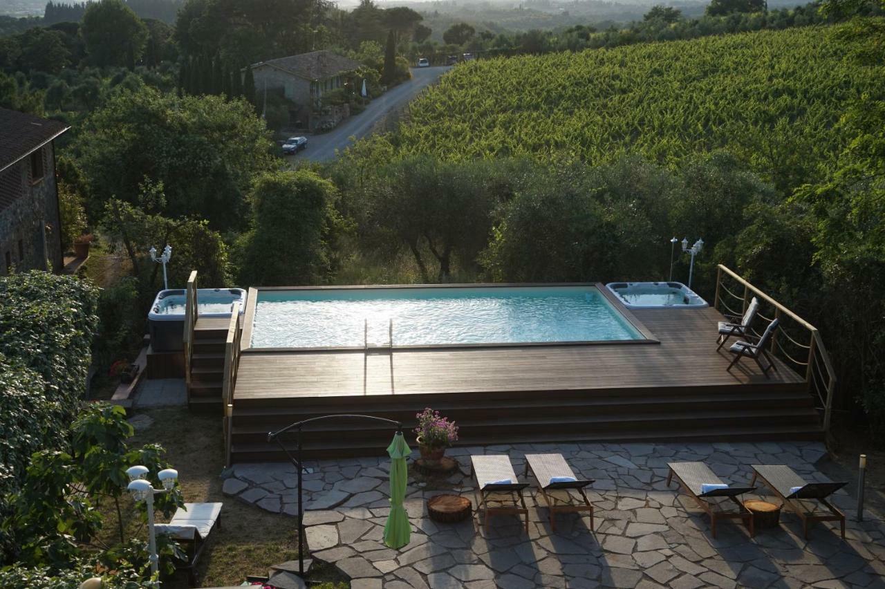 Casa Lucia In Chianti Bed and Breakfast Vagliagli Eksteriør billede